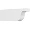 Ekena Millwork Standard Del Monte Architectural Grade PVC Rafter Tail, 4"W X 8"H X 24"L RFTP04X08X24DEL - alternate 1